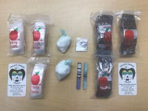 Image of drugs apprehended by T3PS in Grassy Narrows FN Feb. 26